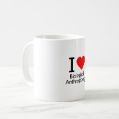Biologische Anthropologie Kaffeetasse (Vorderseite Links)