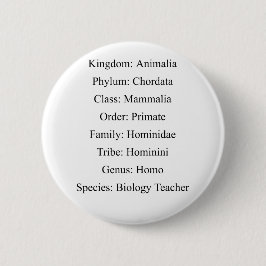 Biologische Klassifikation - Biologielehrer Button