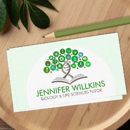 Biologische naturwissenschaftliche Unterrichtsdien Visitenkarte