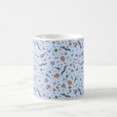 Biologische Tasse, blau Kaffeetasse (Mittel)