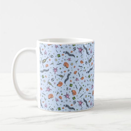 Biologische Tasse, blau Kaffeetasse (Links)