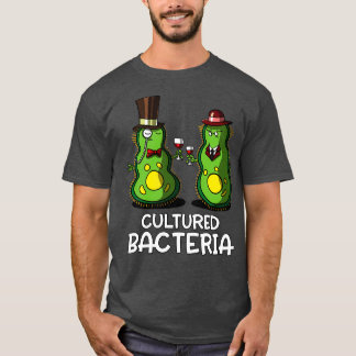 Biologische Wissenschaft Kultivierte Bakterien T-Shirt