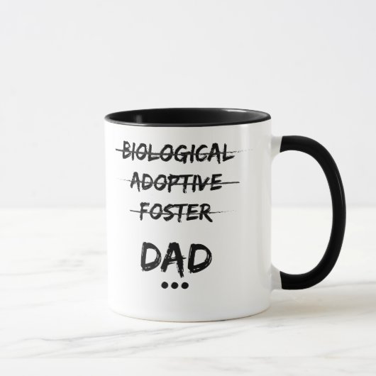 Biologischer, Adoptiv-, Pflege… Vater Tasse (Rechts)