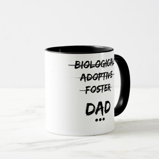 Biologischer, Adoptiv-, Pflege… Vater Tasse (VorderseiteRechts)