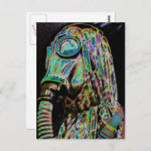 Biologischer, chemischer und Nuklearer BNC-Anzug(2 Postkarte (Vorne/Hinten)