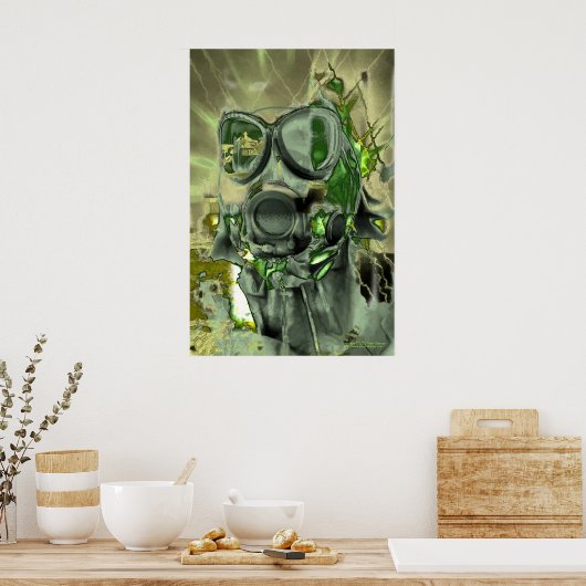 Biologischer Krieg Poster (Küche)