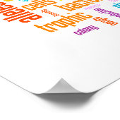 Biologisches Wort Nr. 10 Sonnenaufgang Poster (Ecke)