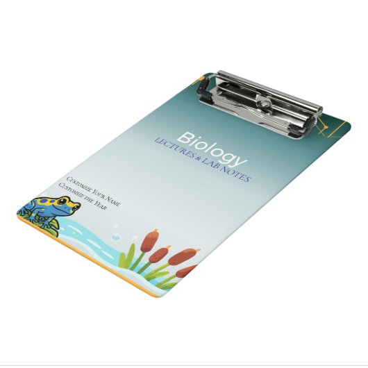 Biology clipboard – Study Notes & Lab Organization Mini Klemmbrett (Gewinkelt3)