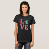 Biology Love Biologist Microscope Microbiology Pre T-Shirt (Vorne ganz)
