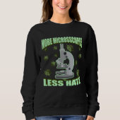 Biology Microscope Scientist Science Teacher Biol Sweatshirt (Vorderseite)