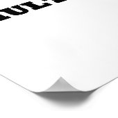 Biology Only Disziplin Multiplikation Division Poster (Ecke)