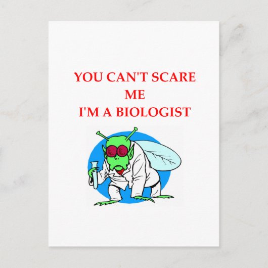 BIOLOGY.png Postkarte (Vorderseite)