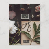 Biology science Flat Lay Academia Postkarte (Vorderseite)