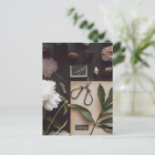 Biology science Flat Lay Academia Postkarte (Stehend Vorderseite)