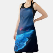Bioluminescent Night Coast Apron Schürze (InSitu)