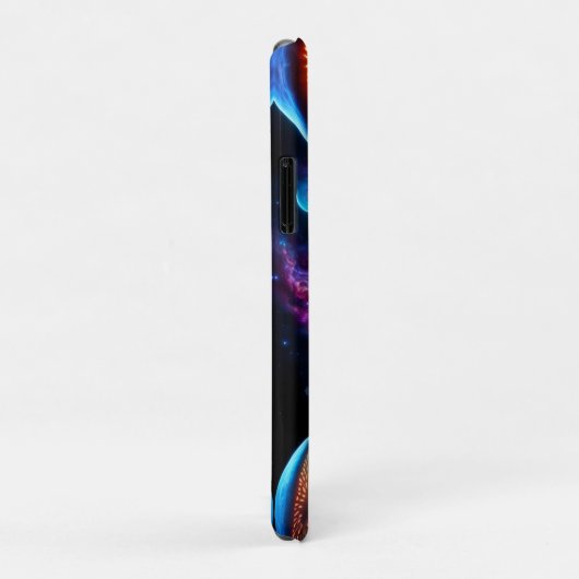 Biolumineszente Alien Pilze auf einem fernen Plane Case-Mate iPhone Hülle (Hinten/Rechts)