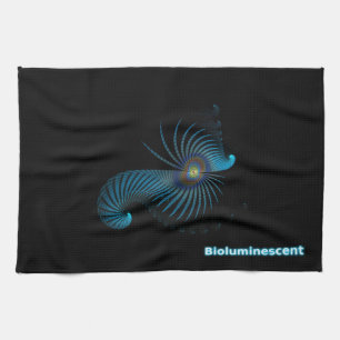 Biolumineszente Alien Sea Creation Handtuch