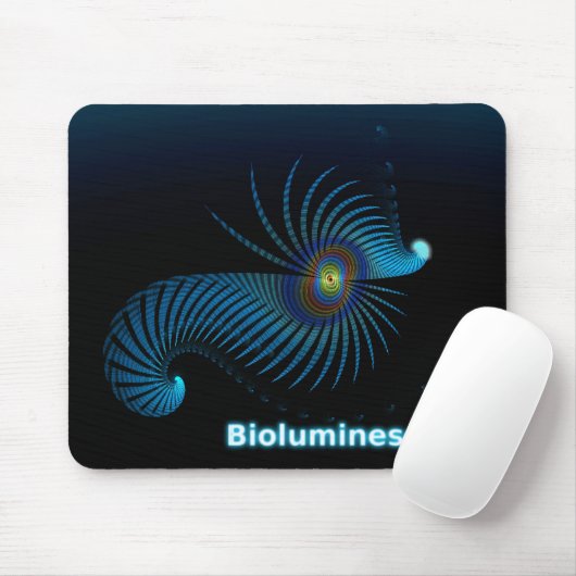 Biolumineszente Alien Sea Creation Mousepad (Mit Mouse)