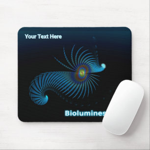 Biolumineszente Alien Sea Creation Mousepad