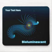 Biolumineszente Alien Sea Creation Mousepad (Vorne)