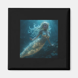 Biolumineszente Meerjungfrau Art - Bezauberndes ti Magnet