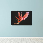 Biolumineszenter Cock-eye-Tintenfisch (Histioteuth Leinwanddruck (Insitu (Holzboden))