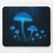 Biolumineszenter Pilzwald Mousepad (Vorne)
