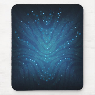 Biolumineszentes Blaues Alien-Haut-Muster - Avatar Mousepad