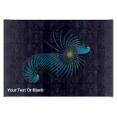 Biolumineszenz Alien Sea Life Schneidebrett (Vorderseite)