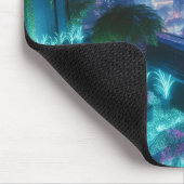 Biolumineszenz Dachgarten Mousepad (Ecke)