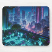 Biolumineszenz Dachgarten Mousepad (Vorne)
