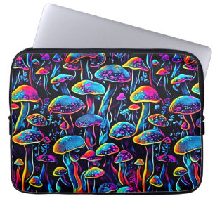 Biolumineszenz Groove Laptop Sleeve