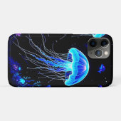 Biolumineszenz Qualle Traum Case-Mate iPhone Hülle (Rückseite (Horizontal))