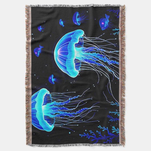 Biolumineszenz Qualle Traum Decke (Vorderseite Vertikal)