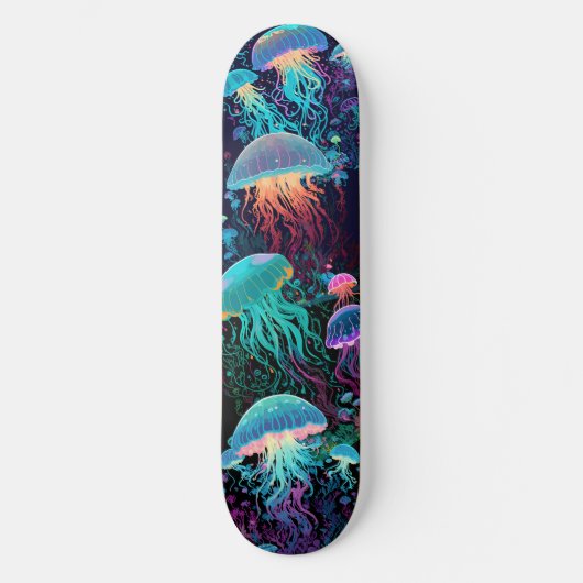 Biolumineszenz Skateboard (Vorderseite)