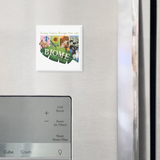 Biome Seasons Magnet (In Situ (Kühlschrank))