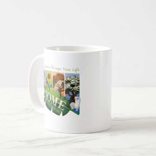 Biome Seasons Mug Kaffeetasse (Vorderseite Links)