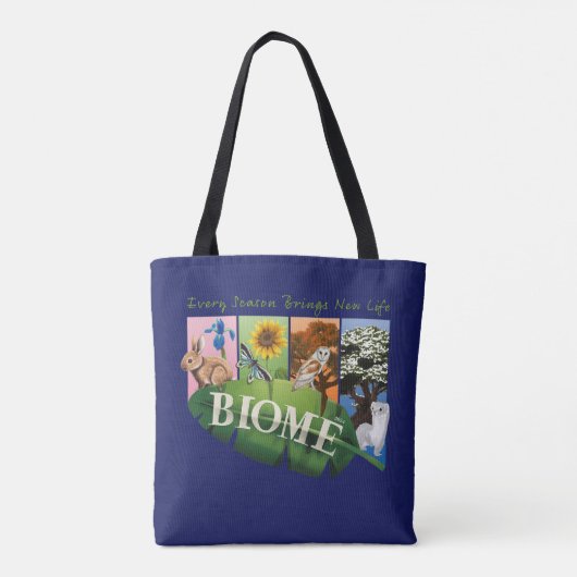 Biome Seasons Tote Tasche (Rückseite)