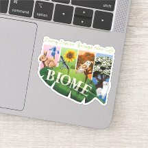 Biome Seasons Vinyl Aufkleber