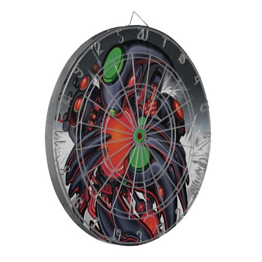 Biomech Airborn Dartscheibe (Vorderseite Links)