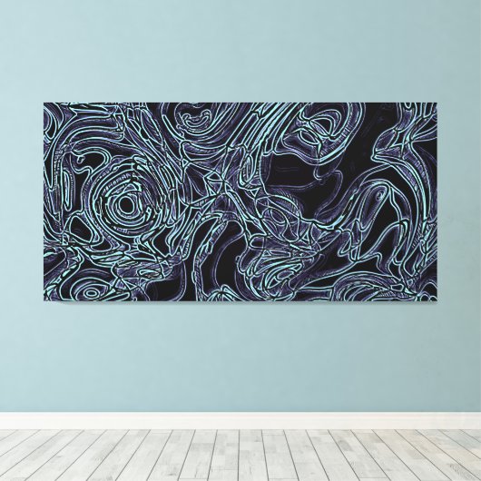 biomechanisch leinwanddruck (Insitu (Holzboden))