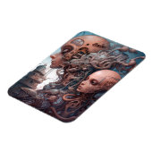 Biomechanische Leiter Surreal Art Magnet (Linke Seite)