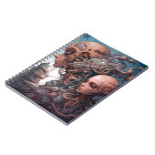 Biomechanische Leiter Surreal Art Notizblock (Linke Seite)