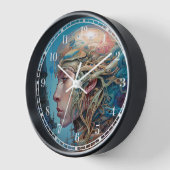 Biomechanischer Leiter Surreal Sci-Fi Art Uhr (Winkel)