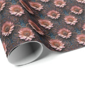 Biomechanisches Blut Geschenkpapier (Rolleneckpunkt)