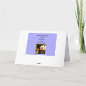 BIOMED Weihnachtskarte Feiertagskarte (Rückseite)