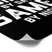 Biomedical Engineer By Day Gamer By Night Bio Med  Poster (Ecke)