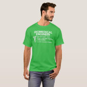 Biomedical Engineer Definition Funny Engineering G T-Shirt (Vorne ganz)