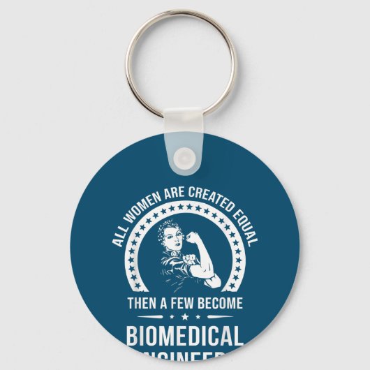 Biomedical Engineer For Women Biomedical Engineer Schlüsselanhänger (Vorderseite)