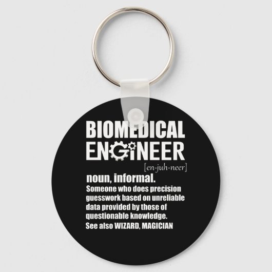 Biomedical Engineer Meaning TShirt Schlüsselanhänger (Vorderseite)